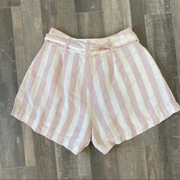 NWT Rails Katy Tie High Waist Striped Shorts - Picture 7 of 8